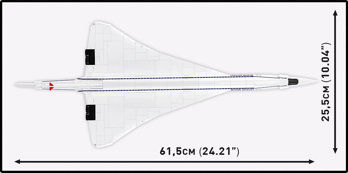 Concorde G-BBDG Passenger Jet