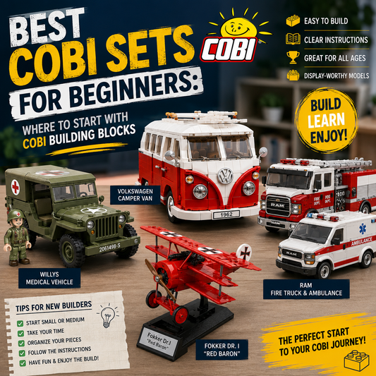 Best COBI Sets for Beginners: Where to Start with COBI Building Blocks