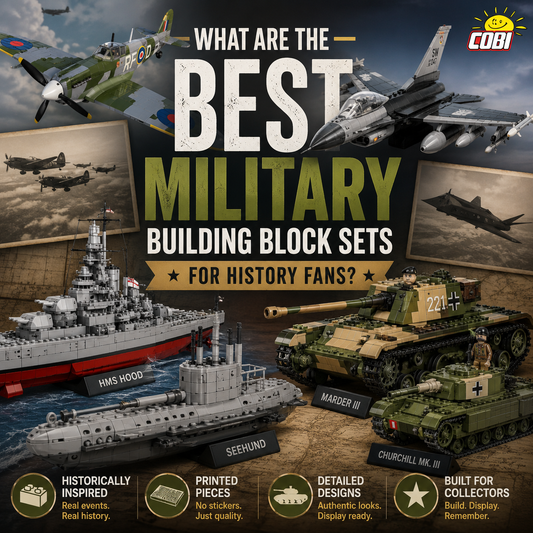 Best Military Building Block Sets for History Fans