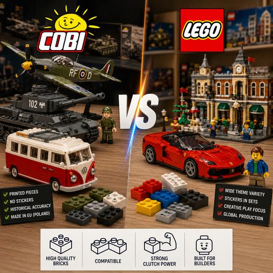 COBI vs LEGO: What’s the Difference Between the Two Building Brands?