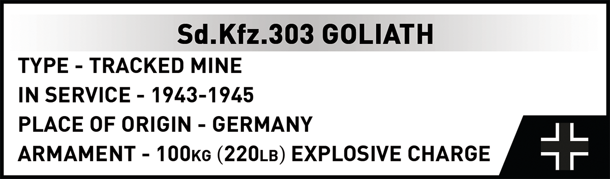 Goliath Tracked Mine, Warsaw Uprising