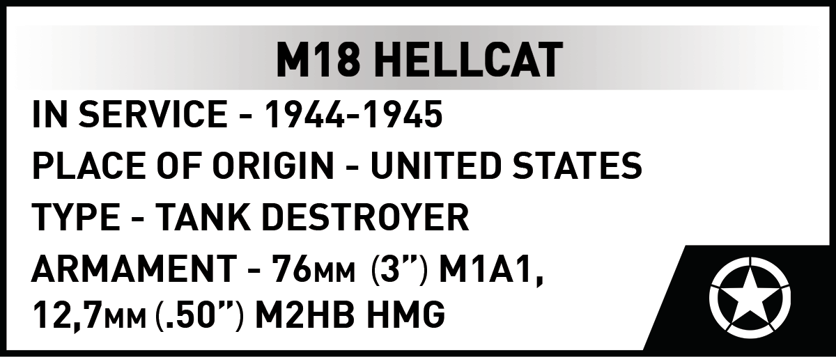 M18 Hellcat Tank Destroyer