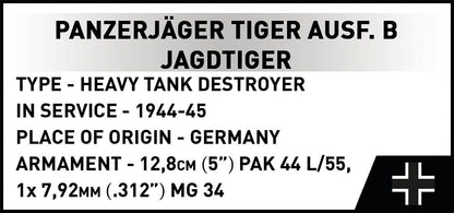 Panzerjäger Tiger Ausf. B Jagdtiger Heavy Tank Destroyer