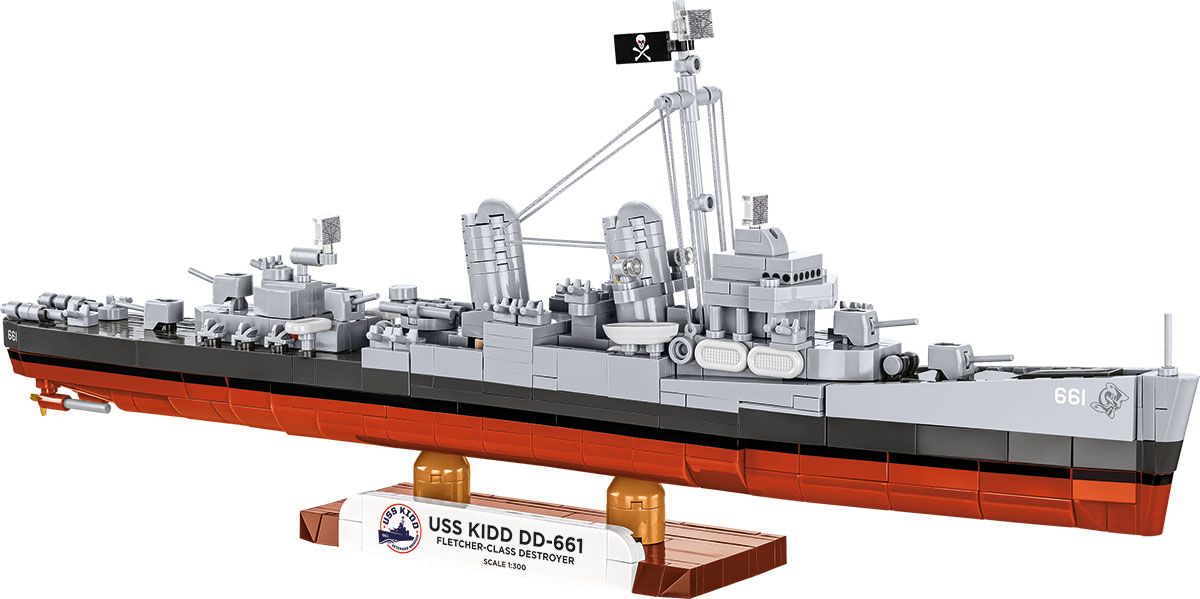 USS Kidd DD-661 Destroyer
