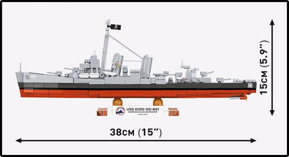 USS Kidd DD-661 Destroyer