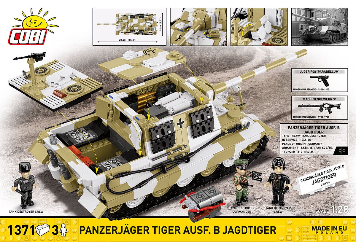 Panzerjäger Tiger Ausf. B Jagdtiger Heavy Tank Destroyer