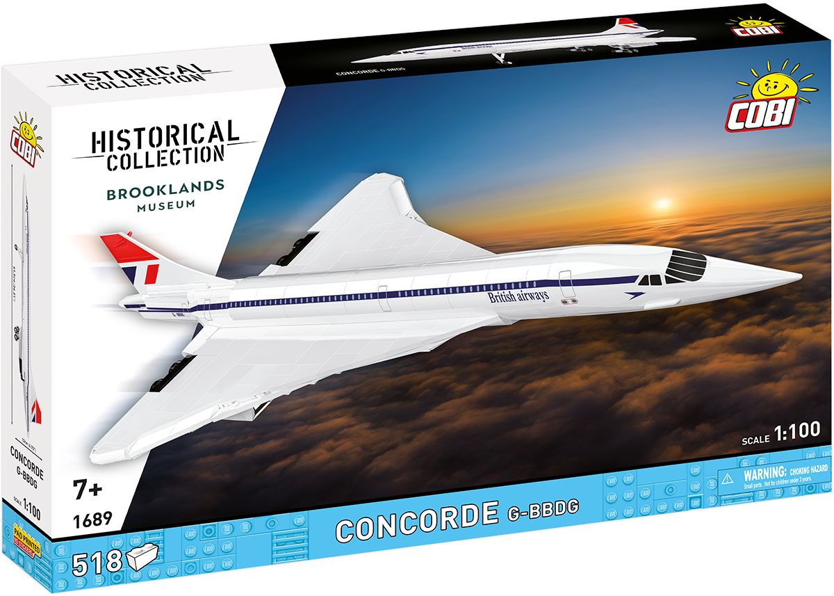 Concorde G-BBDG Passenger Jet