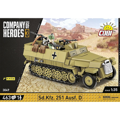 Cobi Company of Heroes 3 Sd. Kfz. 251 Ausf. D