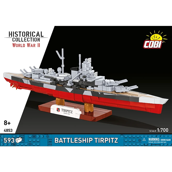 Battleship Tirpitz (Scale 1:700)