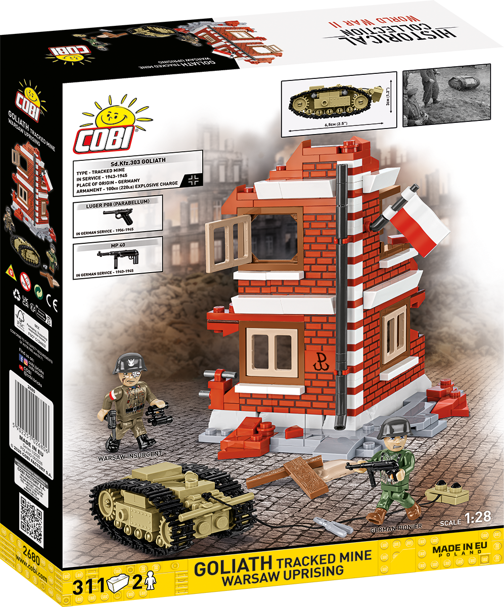 Goliath Tracked Mine, Warsaw Uprising