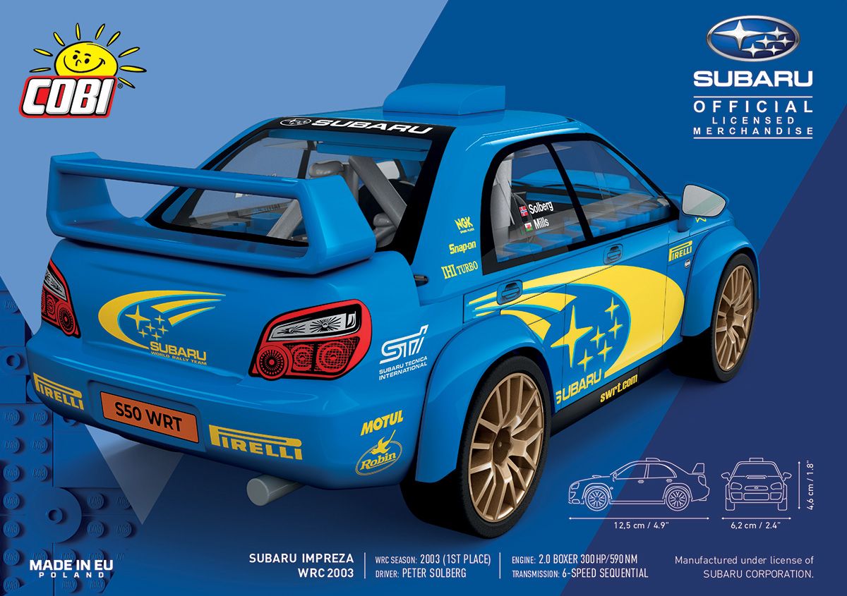 Subaru Impreza WRC 2003 Car