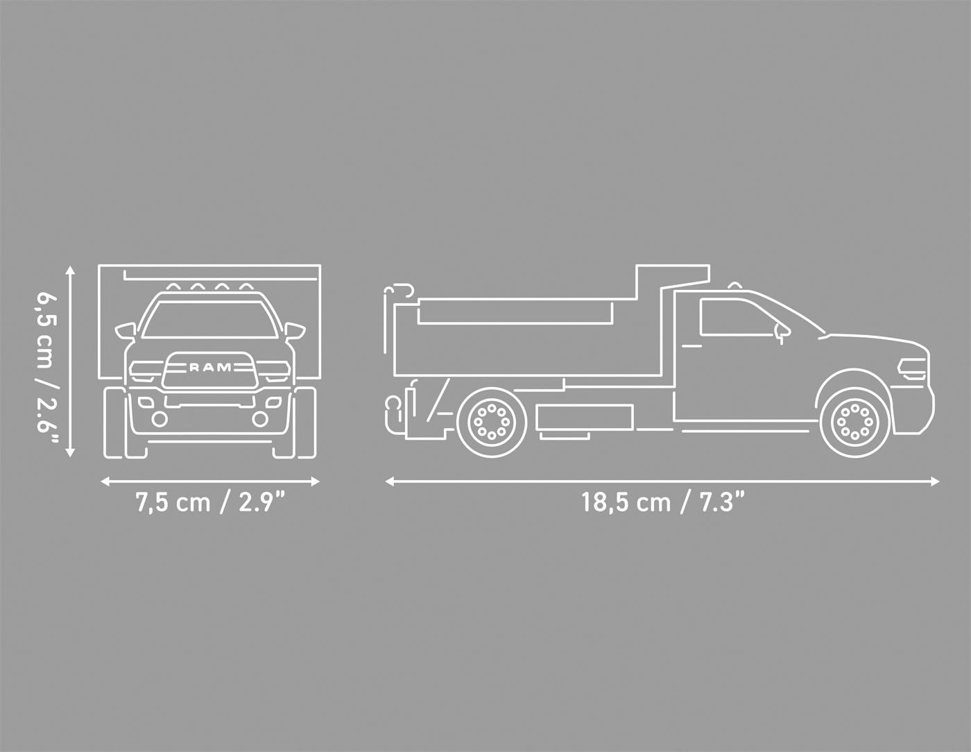 RAM 3500 Dump Truck