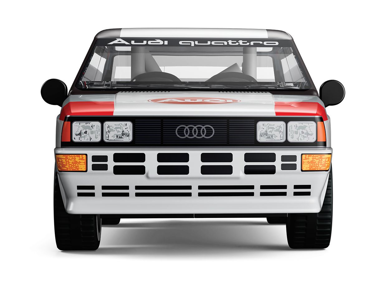 Audi Quattro Group 4 Finish Line