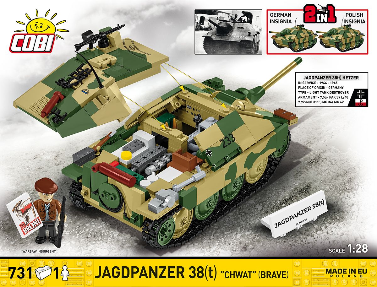 Jagdpanzer 38(T) "Chwat" (Brave) Tank Destroyer