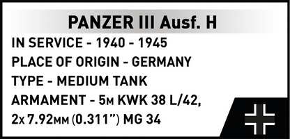 Panzer III Ausf.H Tank