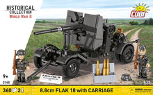 8.8 cm Flak 18 with Carriage Artillery