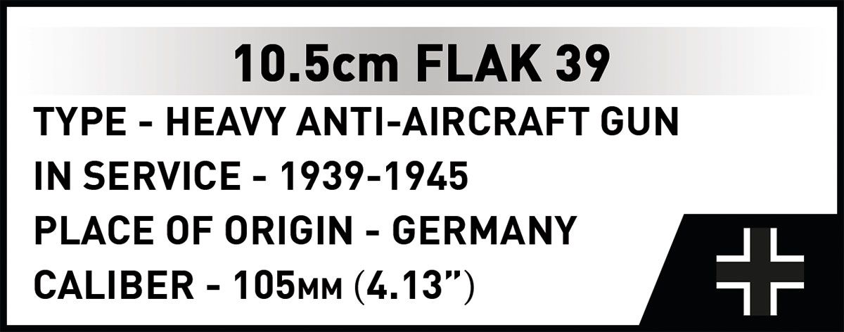 10.5 cm Flak 39 Artillery