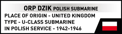ORP Dzik Polish Submarine