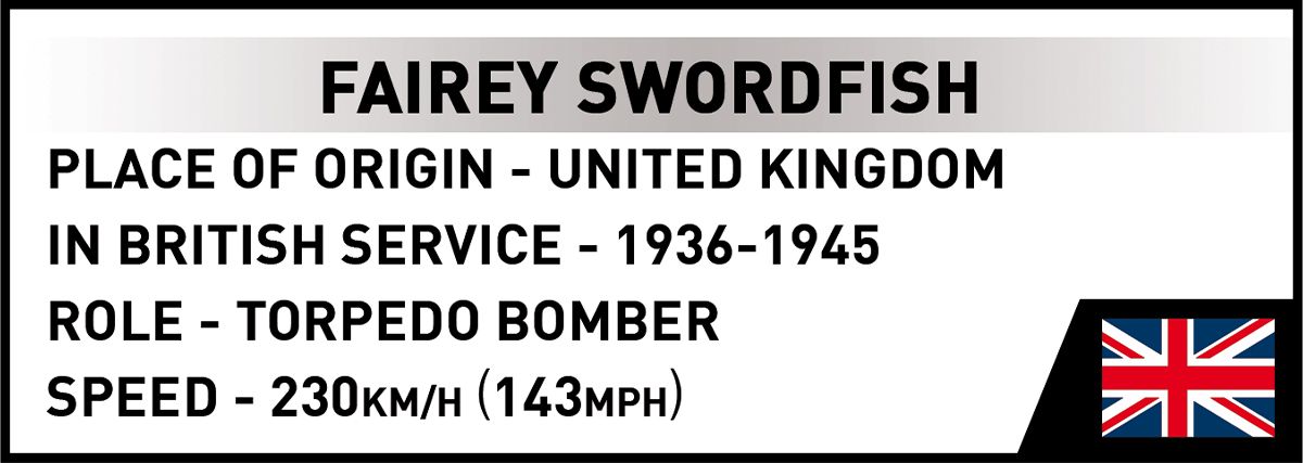 Fairey Swordfish Torpedo Bomber