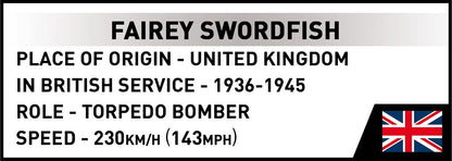 Fairey Swordfish Torpedo Bomber