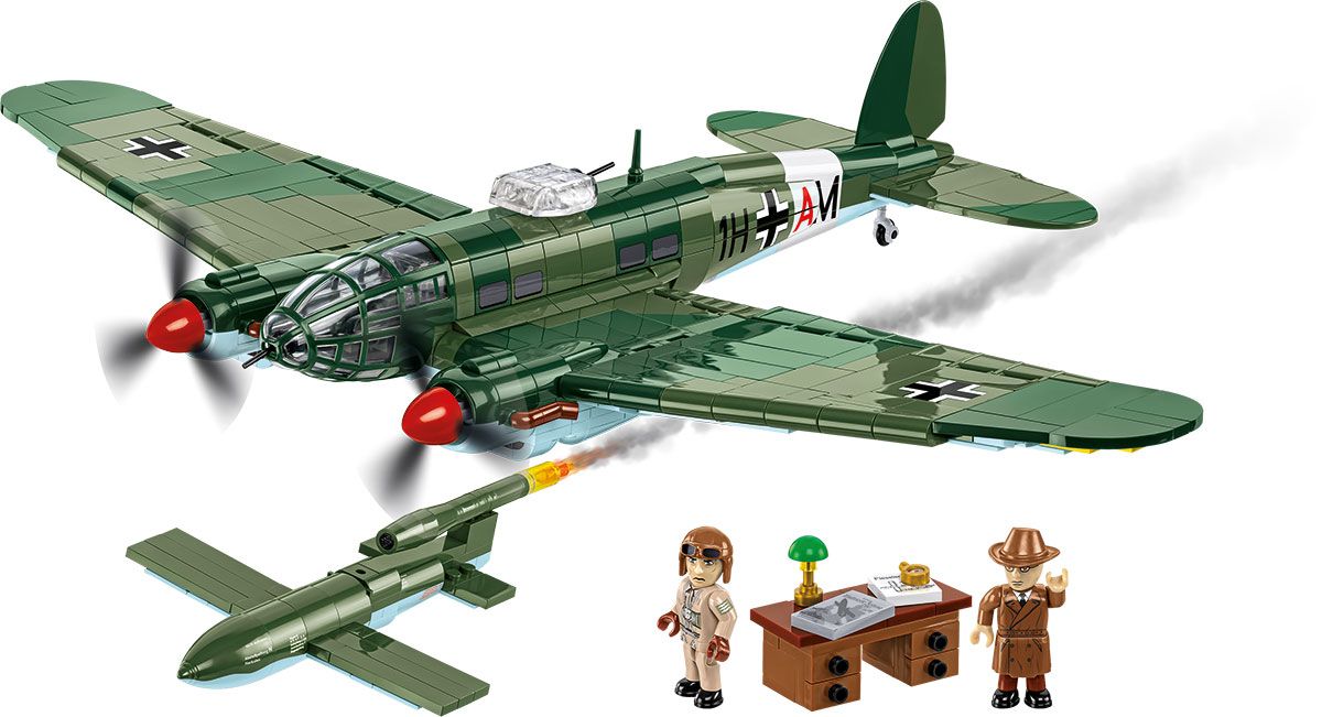 Heinkel HE 111 H-22 Medium Bomber with V1 Flying Bomb