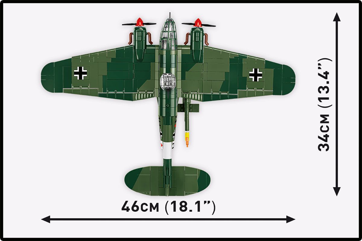 Heinkel HE 111 H-22 Medium Bomber with V1 Flying Bomb