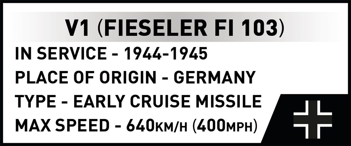 Heinkel HE 111 H-22 Medium Bomber with V1 Flying Bomb