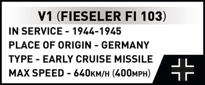 Heinkel HE 111 H-22 Medium Bomber with V1 Flying Bomb