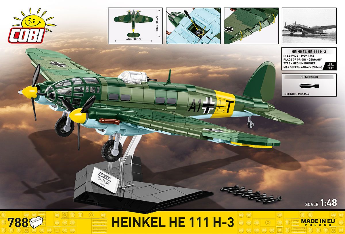 Heinkel HE 111 H-3 Medium Bomber