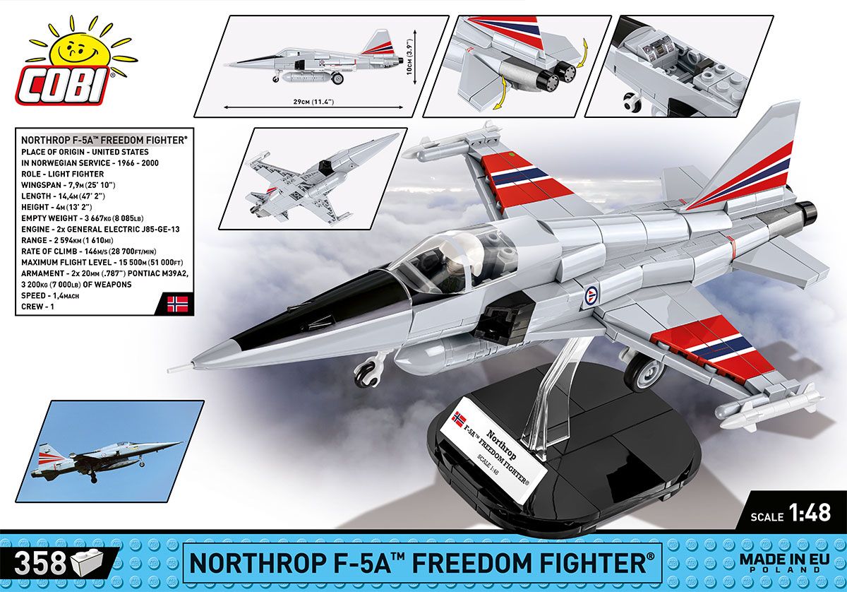 Northrop F-5A Freedom Fighter Jet