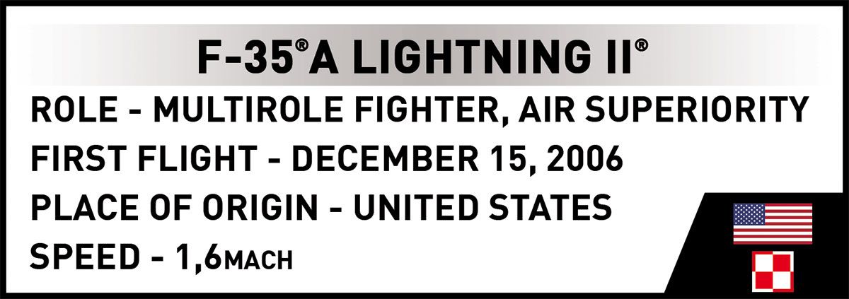 F-35A Lightning II "Husarz" Fighter Jet