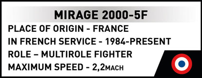 Dassault Mirage 2000-5 Fighter Jet