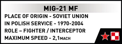 MiG-21 MF Fighter Jet
