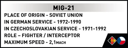 MiG-21 Fighter Jet