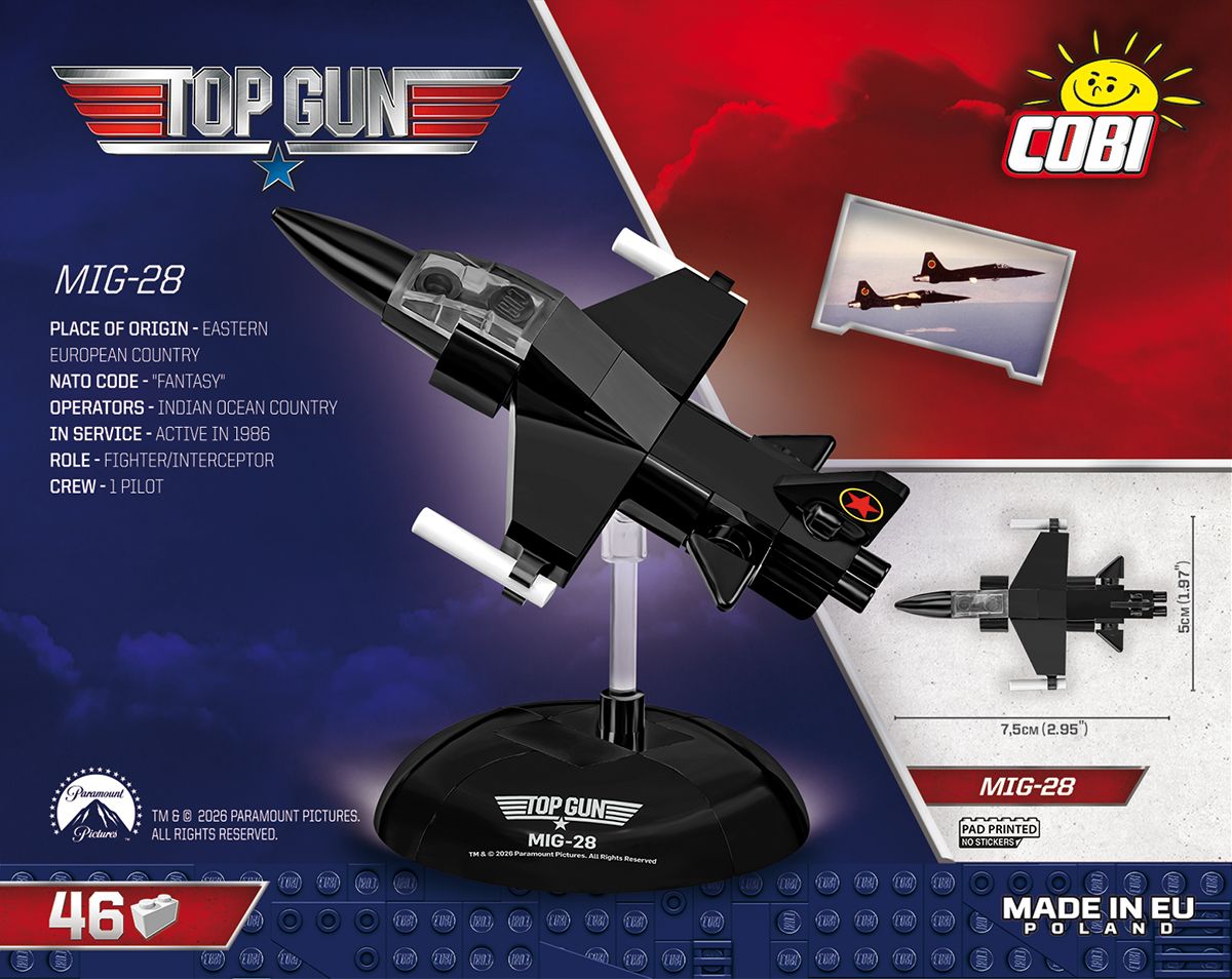 Top Gun MiG-28 Fighter 1:300
