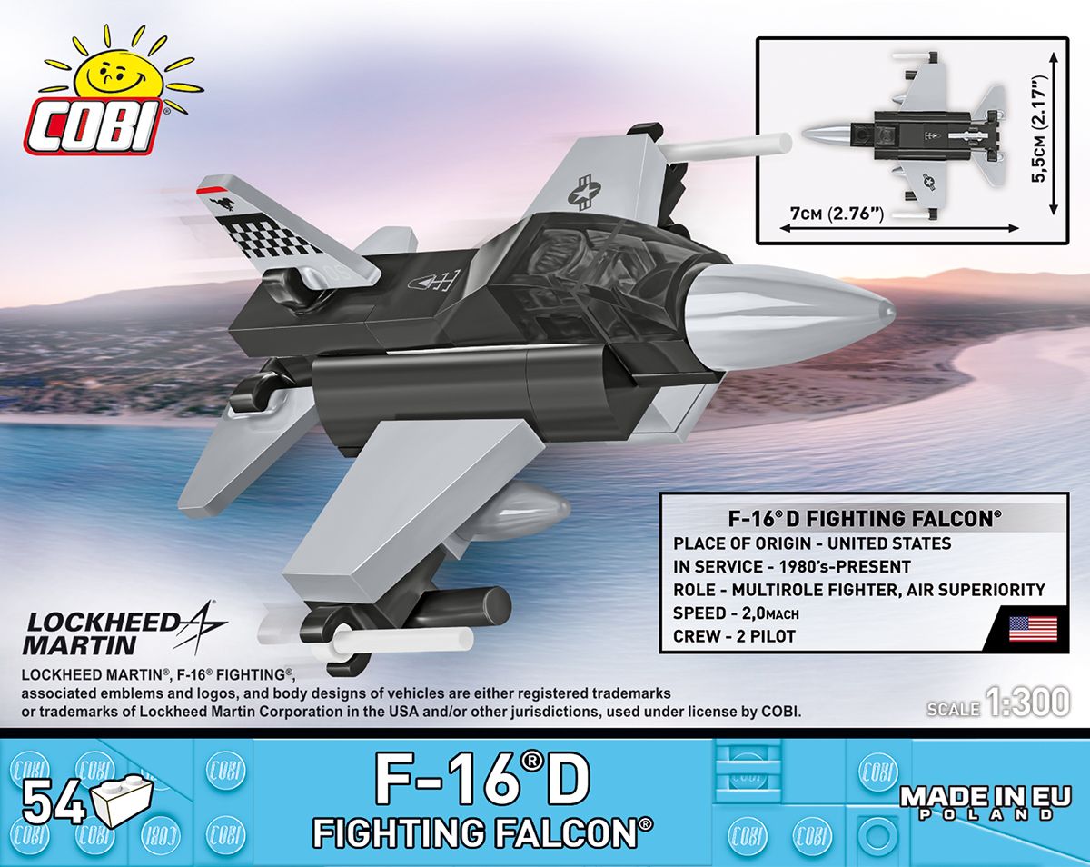 F-16D Fighting Falcon 1:300