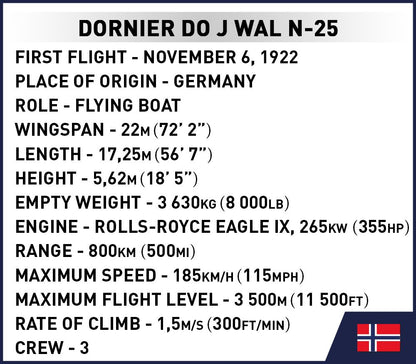 DORNIER FO JA WAL "AMUNDSEN" N-25