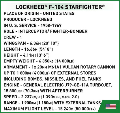 Lockheed F104 Starfighter