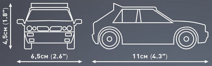 Cobi Lancia Delta HF Integrale Vehicle