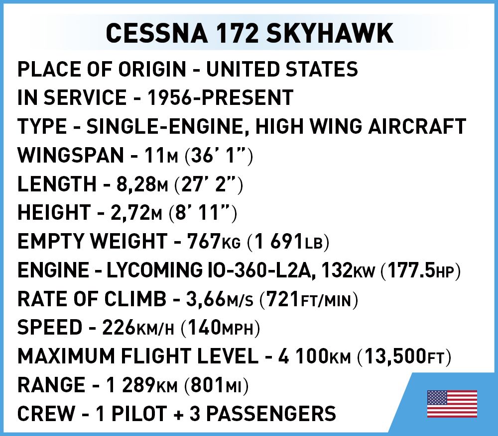 Cessna 172 Skyhawk - Yellow