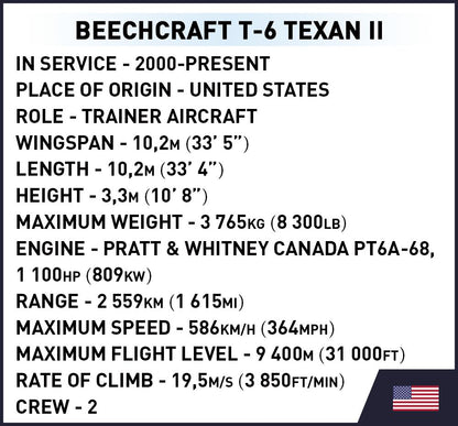 Beechcraft T-6 Texan II - Red