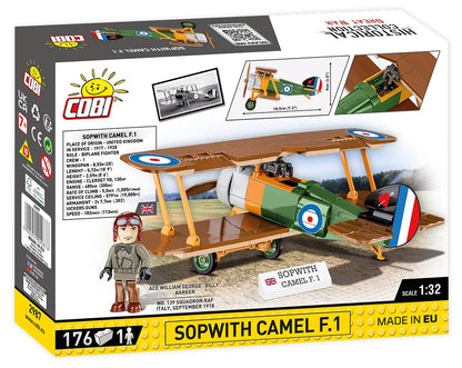 Great War Sopwith F.1 Camel Plane