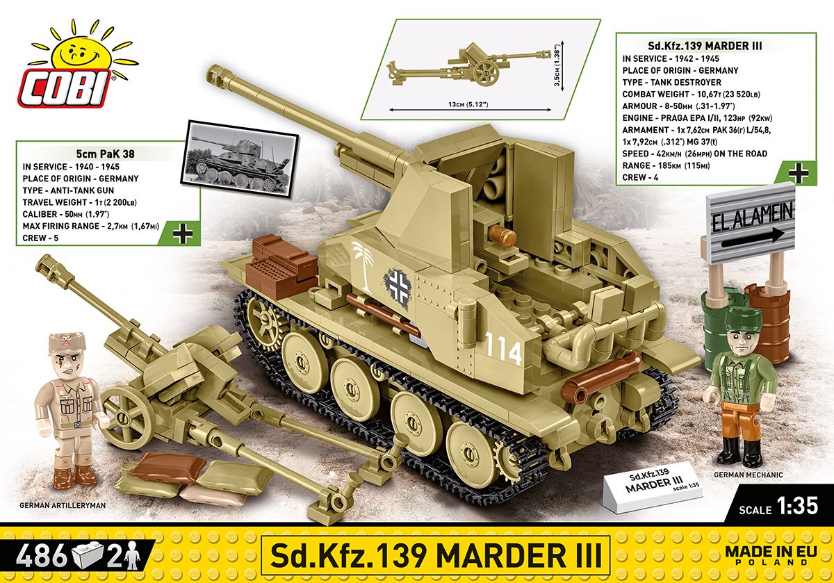 SD KFZ 139 Marder III