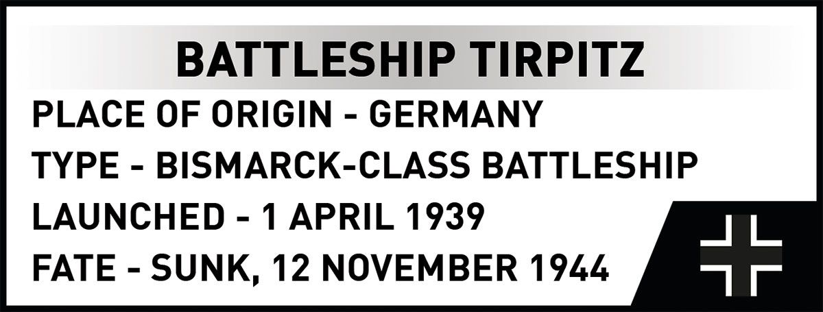 Battleship Tirpitz (Scale 1:700)