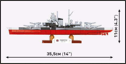Battleship Tirpitz (Scale 1:700)