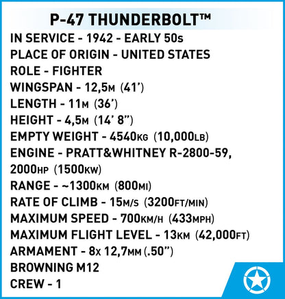 P-47 Thunderbolt Plane