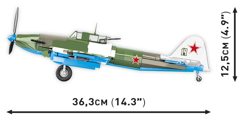 WWII Ilyushin II 02 Shturmovik