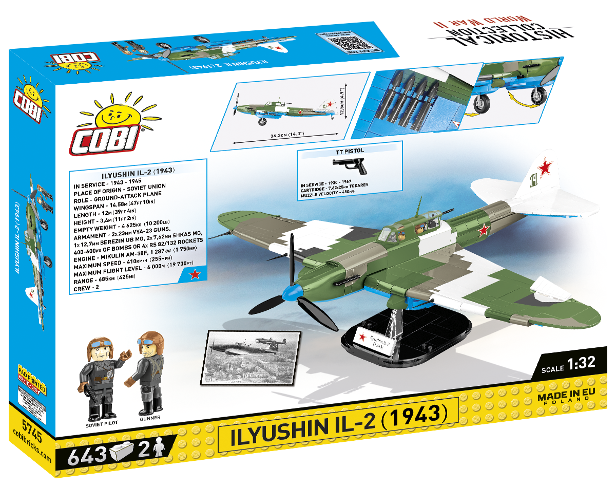 WWII Ilyushin II 02 Shturmovik