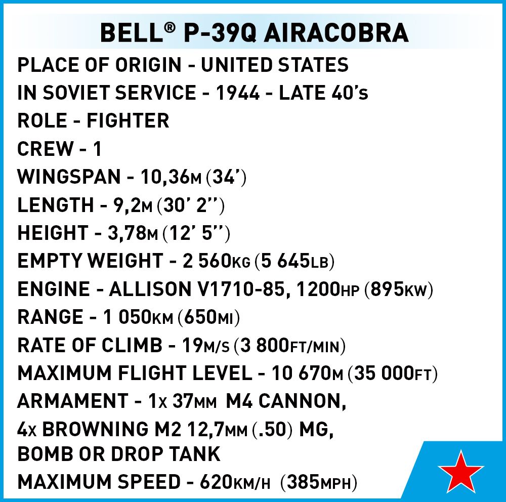 Bell® P-39Q Airacobra® Aircraft