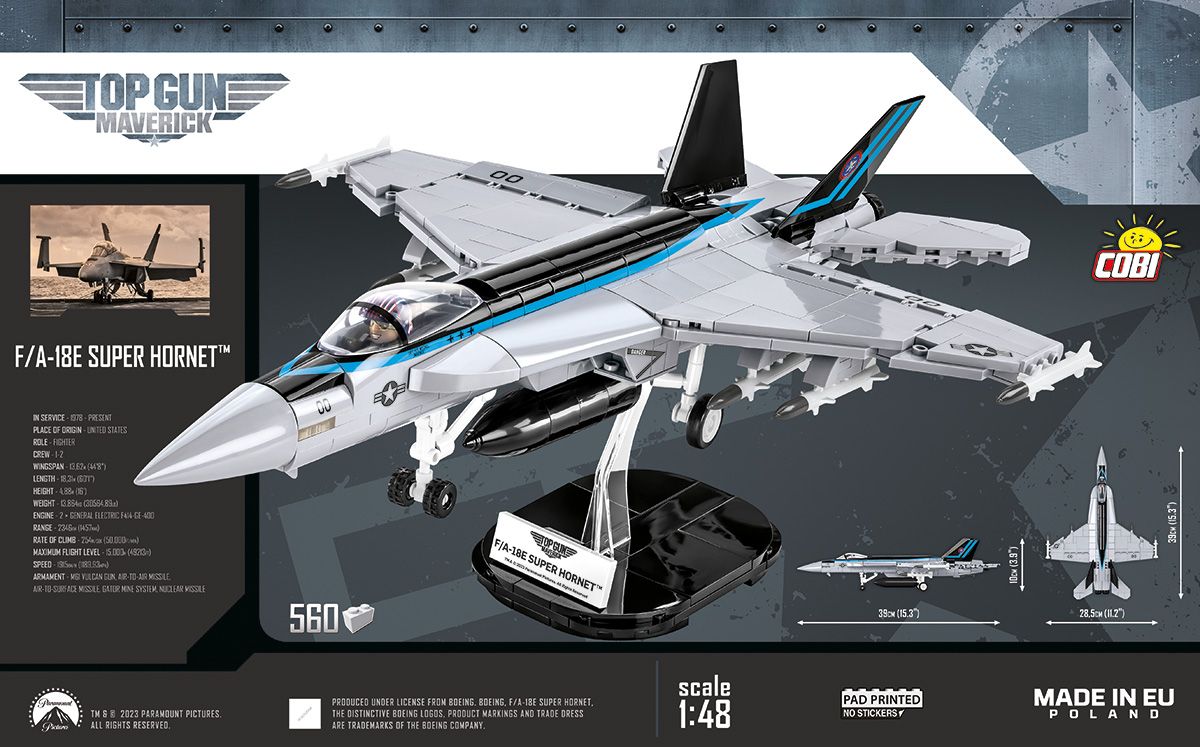 Cobi Top Gun: Maverick F/A-18E Super Hornet